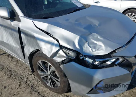 2021 Nissan Sentra Sv Xtronic Cvt from USA, damaged, VIN 3N1AB8CV6MY266903